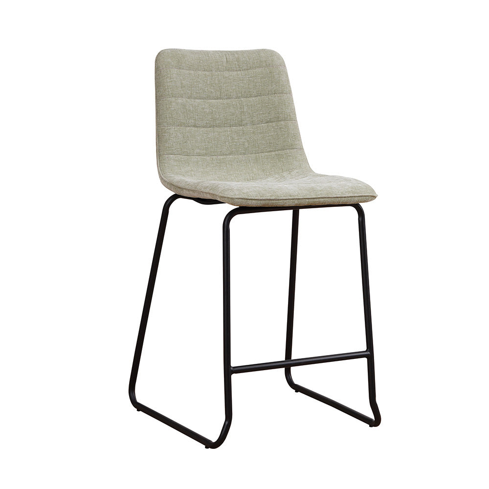 Bar Stool Heiloo FavoFurn Green LxBxH 68x62x54 Polyester Nnb