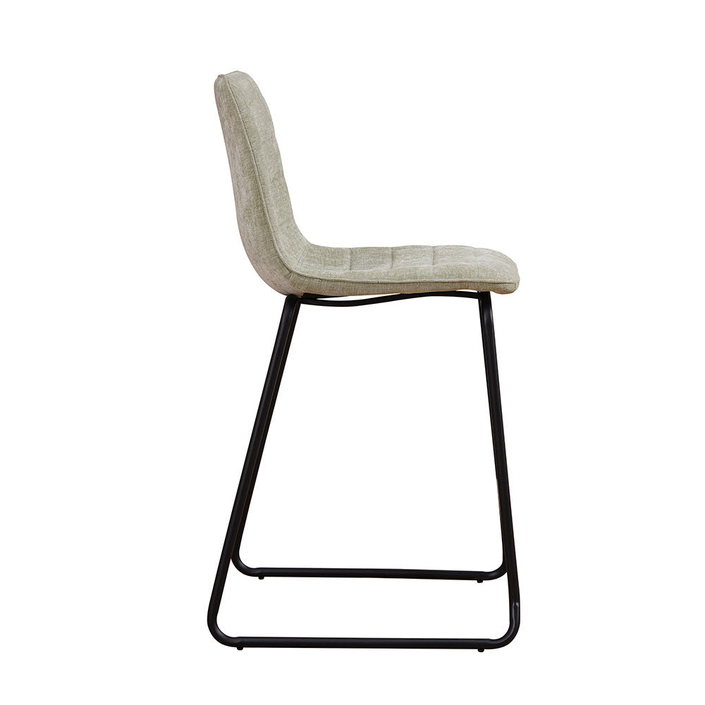 Bar Stool Heiloo FavoFurn Green LxBxH 68x62x54 Polyester Nnb