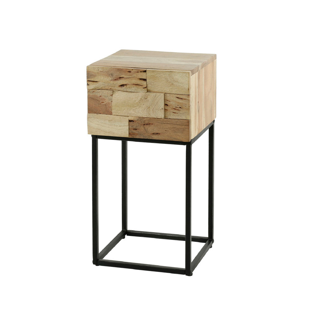 Bedside Table Essex HomeHaven Brown LxBxH 44x35x28 Acacia wood Nnb