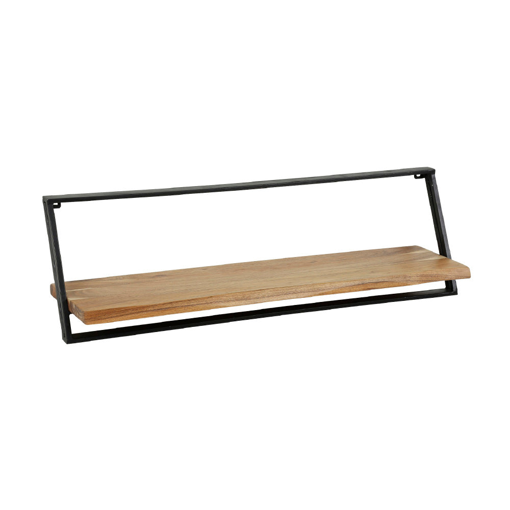 Wall Shelf Elba HomeHaven Brown LxBxH 104x30x25 Acacia wood Nnb