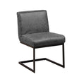 Dining Chair Benji FavoFurn Anthracite LxBxH 75x62x56 Fabric Nnb