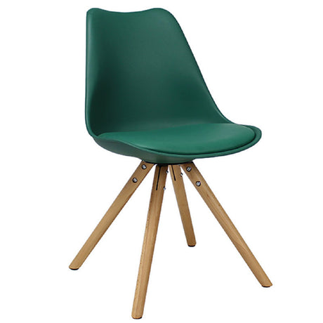 Dining Chair Brandy FavoFurn Green LxBxH 60x54x50 Artificial leather Nnb