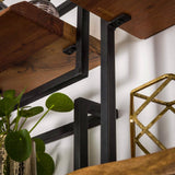 Wall Shelf Elio HomeHaven Brown LxBxH 105x36x13 Acacia wood Nnb