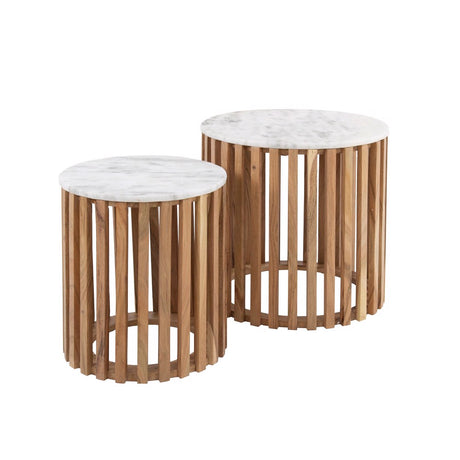 Side Table Harlem HomeHaven Marble Nnb