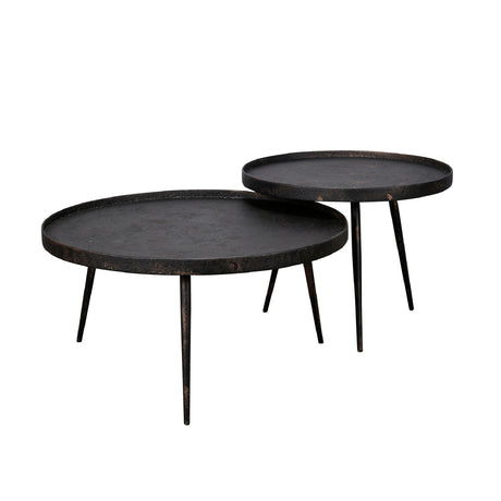 Coffee Table Kingston HomeHaven Grey LxBxH 80x80x13 Metal Nnb