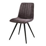 Dining Chair Kaden HomeHaven Grey LxBxH 101x67x48 Fabric Nnb