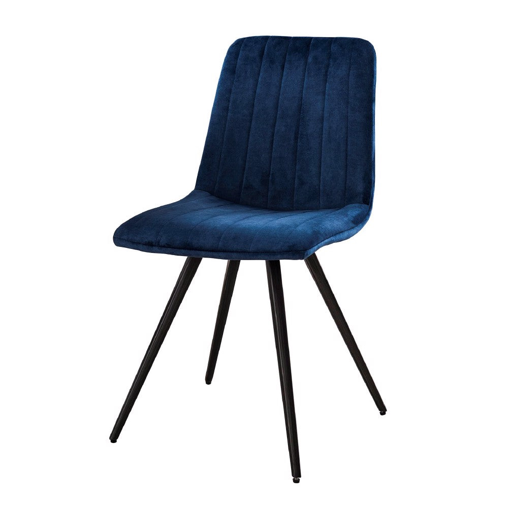 Dining Chair Kaden HomeHaven Blue LxBxH 101x67x48 Fabric Nnb