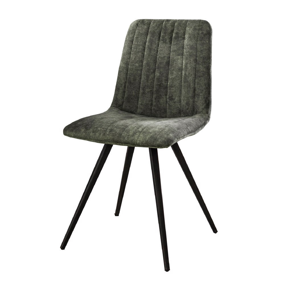 Dining Chair Kaden HomeHaven Green LxBxH 71x68x49 Fabric Nnb