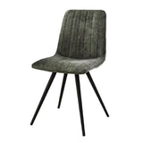 Dining Chair Kaden HomeHaven Green LxBxH 71x68x49 Fabric Nnb