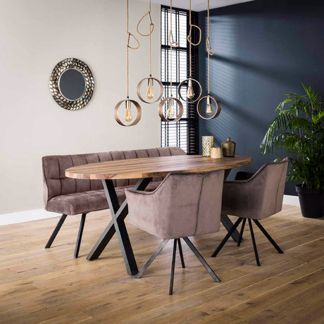Pendant Light Rhett HomeHaven Anthracite LxBxH 112x25x18 Metal Nnb