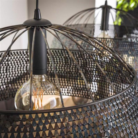 Pendant Light Lennox HomeHaven Black LxBxH 63x63x43 Metal Nnb