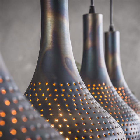 Pendant Light Kory HomeHaven Black LxBxH 123x45x28 Metal Nnb